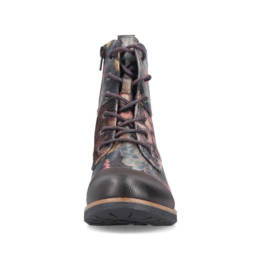 mehrreihige damenstiefel mit reißverschluss rieker 94611-91