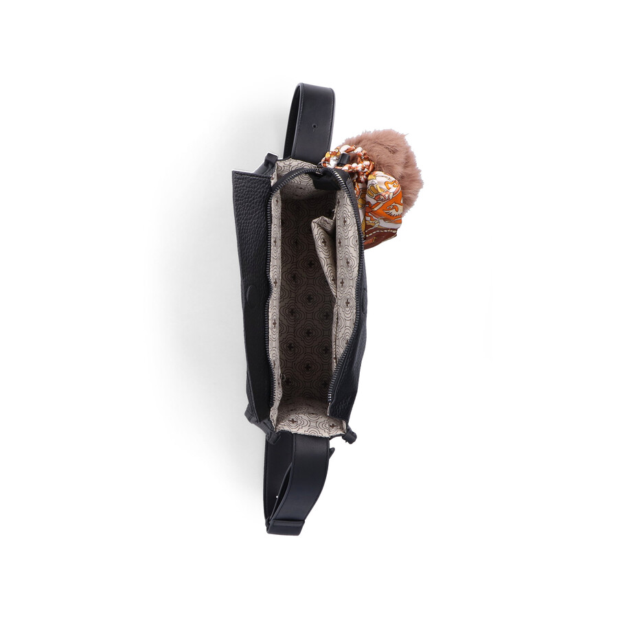 schwarze taschen für damen rieker h1656-00
