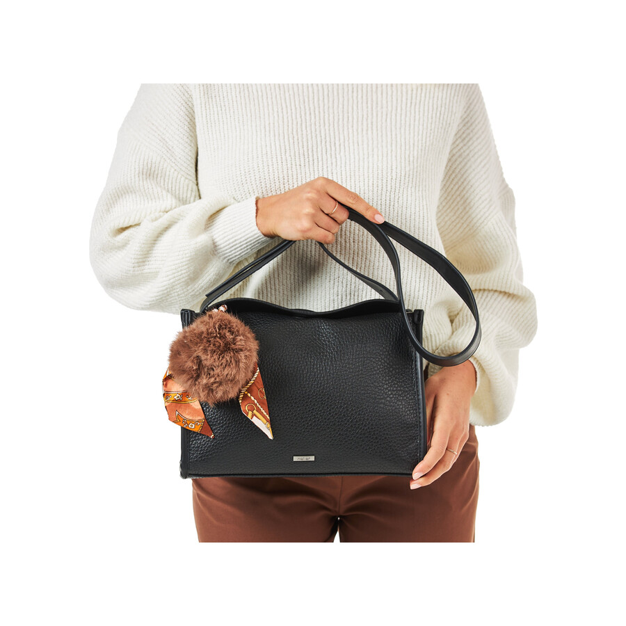 schwarze taschen für damen rieker h1656-00