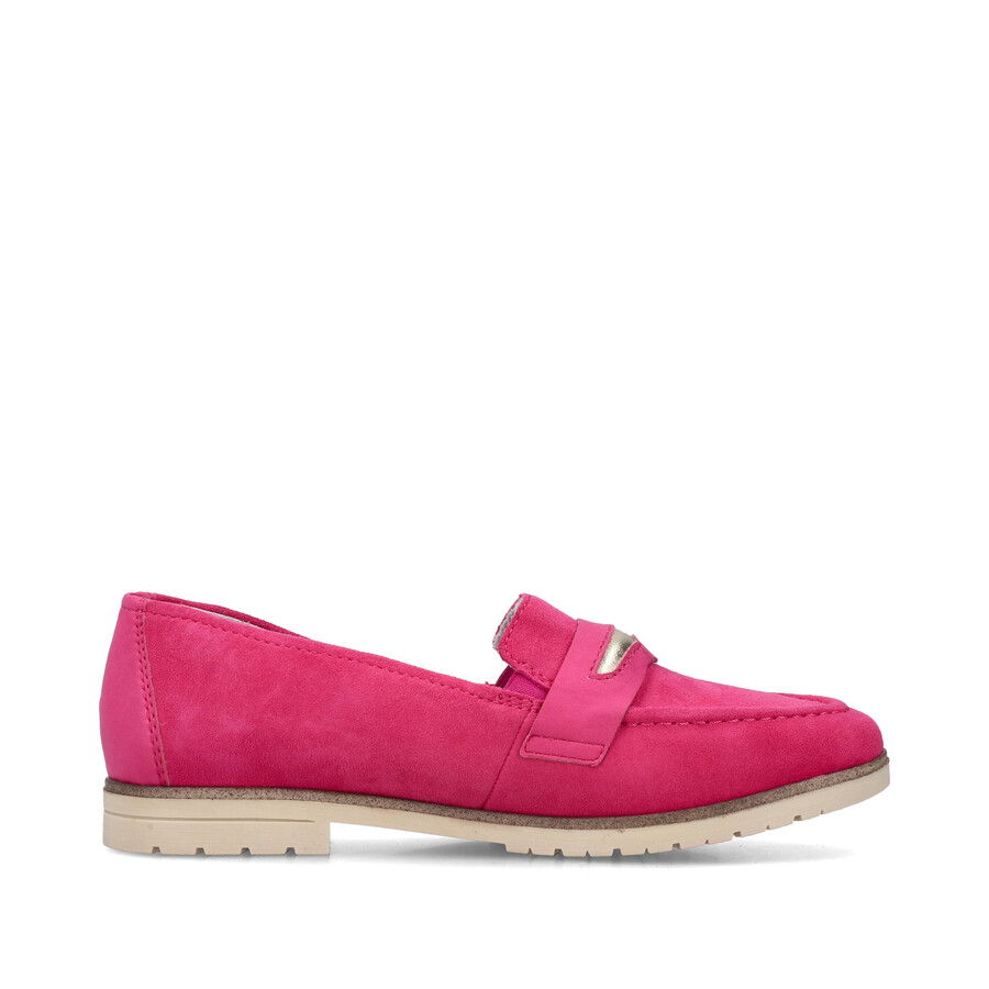 rosa elastische damenschuhe rieker 45301-31