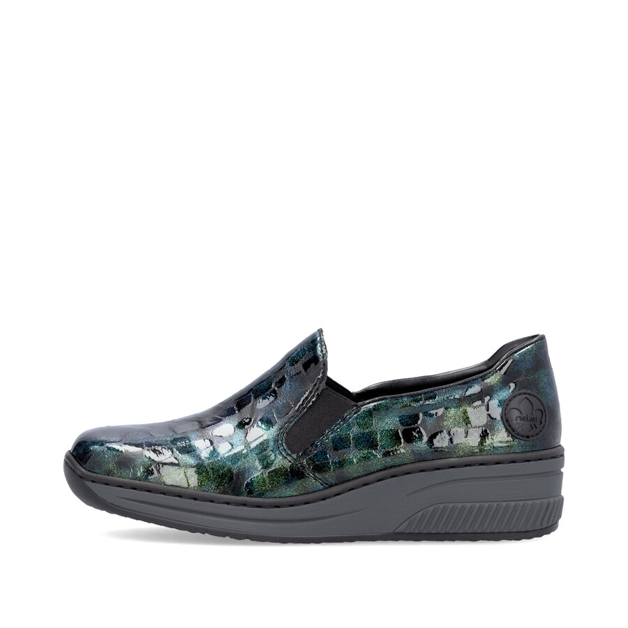 mehrfach elastische damenschuhe rieker 48752-92