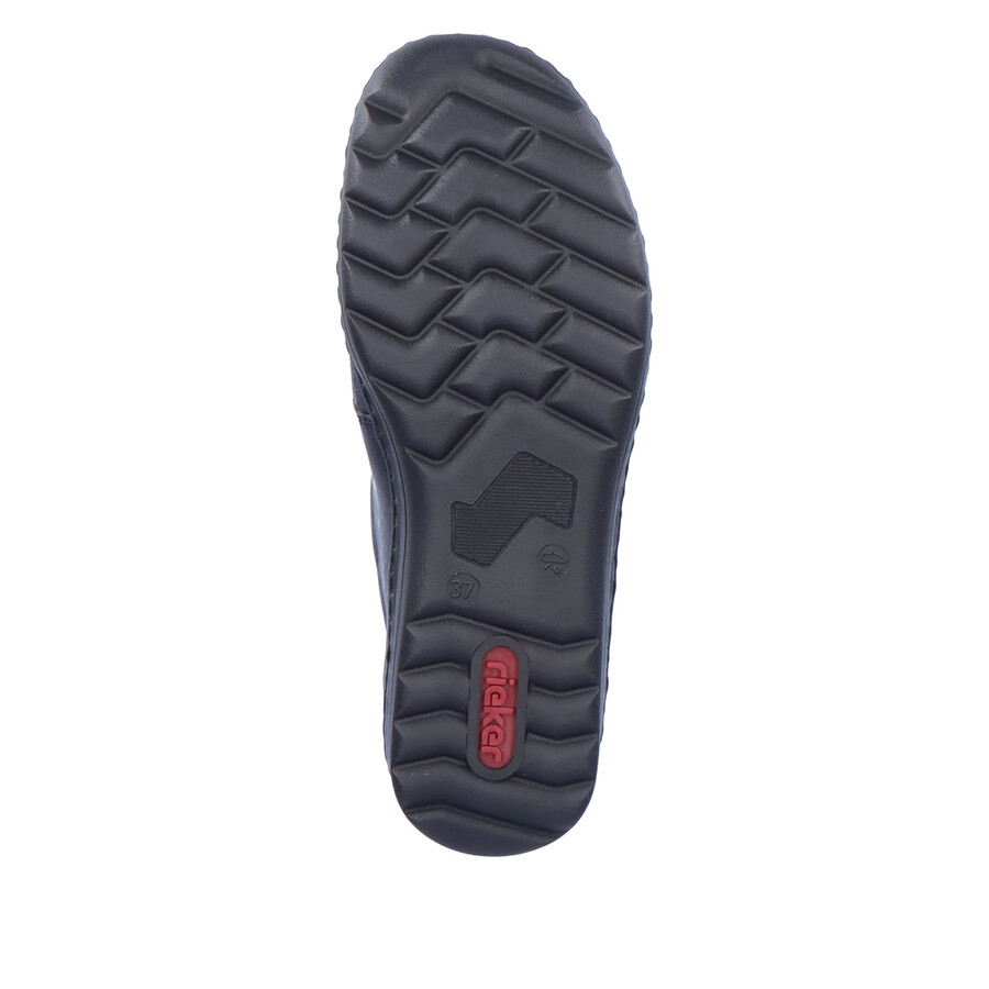 blaue klettverschlussschuhe für damen rieker 48951-14