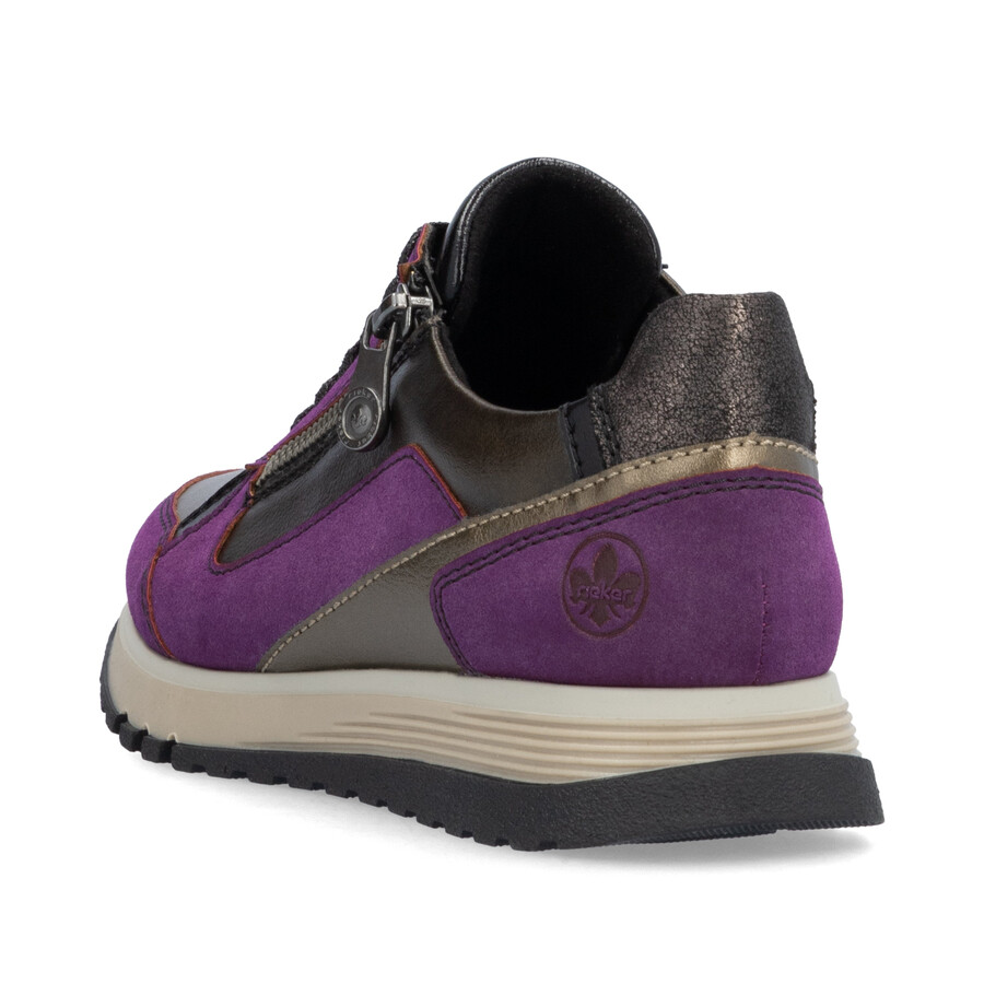 mehrzweckschuhe mit reißverschluss für damen rieker 49002-30