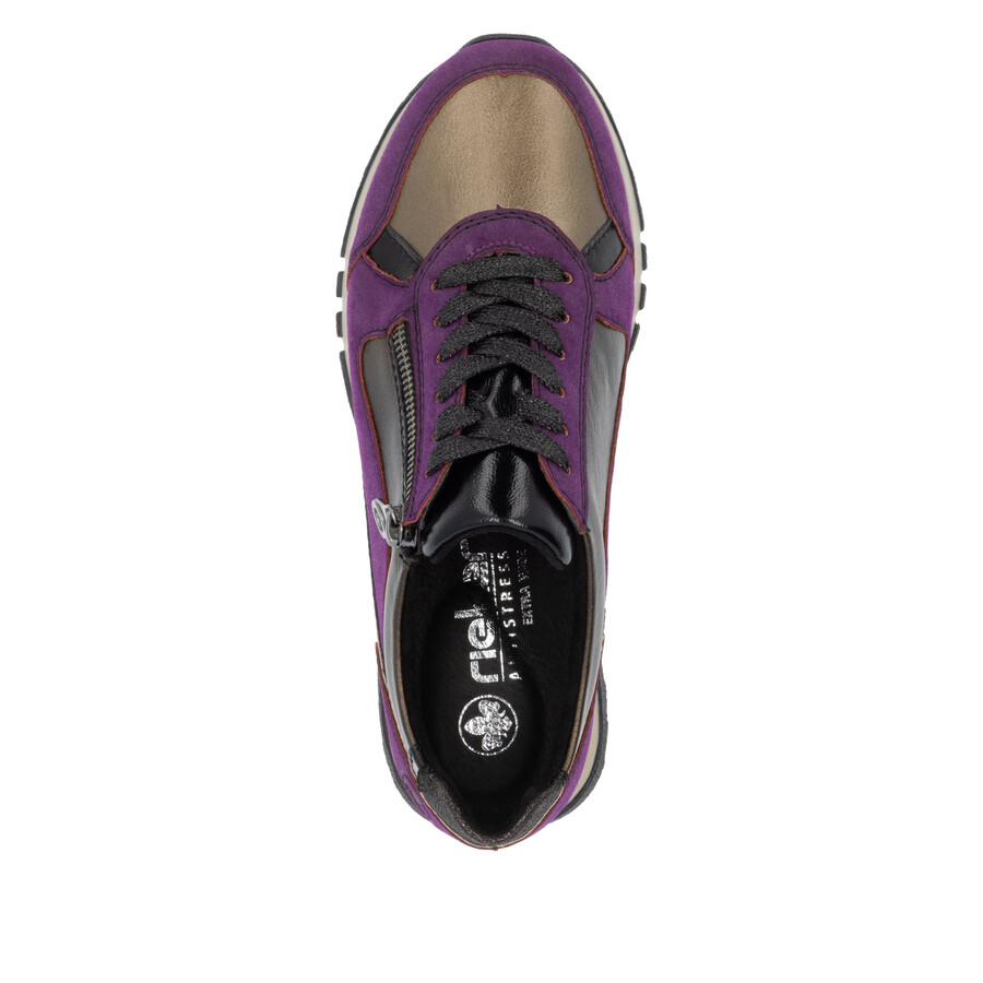 mehrzweckschuhe mit reißverschluss für damen rieker 49002-30