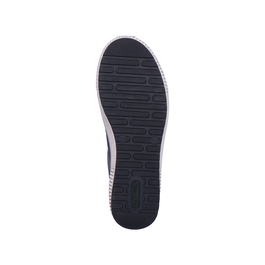 schwarze damenschuhe mit reißverschluss remonte d0700-00