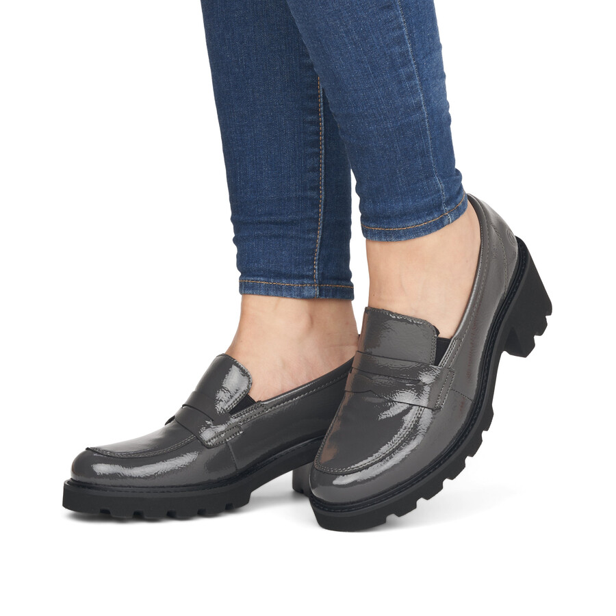 graue elastische damenschuhe remonte d0a00-45
