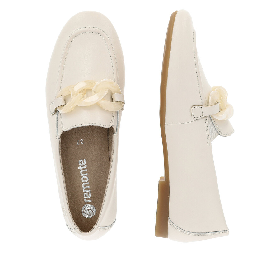 weiße elastische damenschuhe remonte d0k00-80