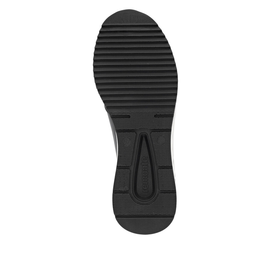 schwarze damenschuhe mit reißverschluss remonte d0t16-03
