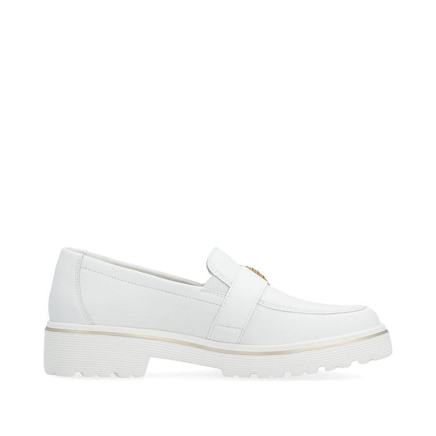 weiße elastische damenschuhe remonte d1h00-80