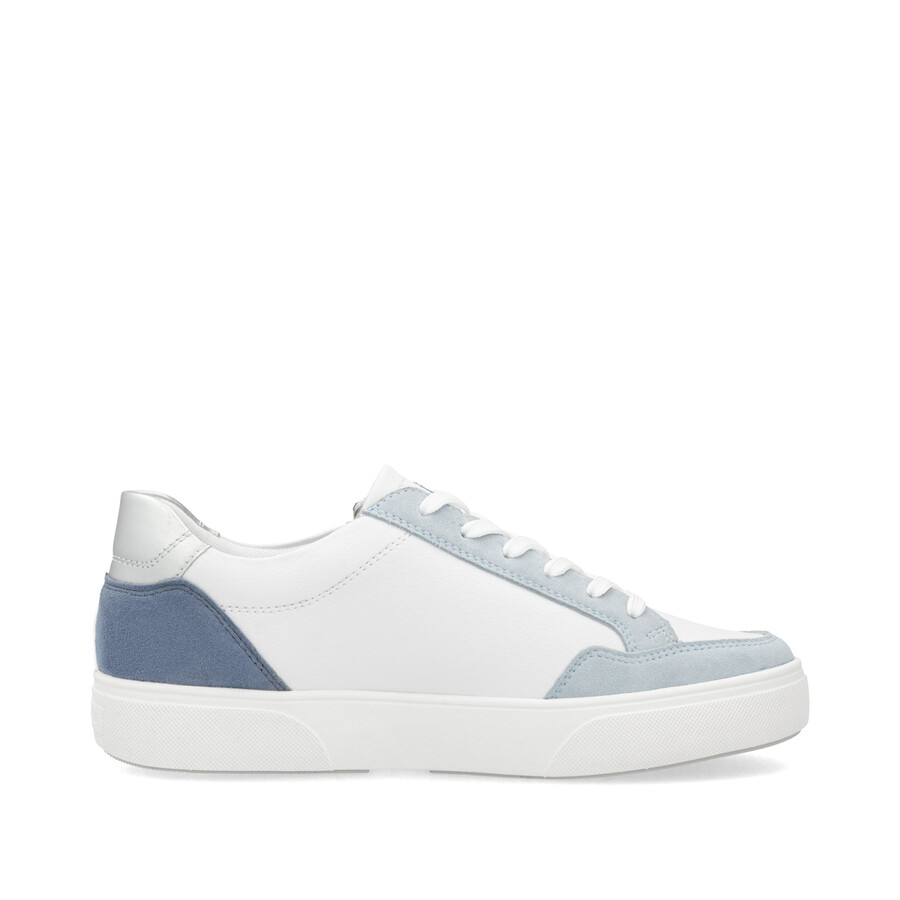 weiße damenschuhe mit reißverschluss remonte d2j01-80