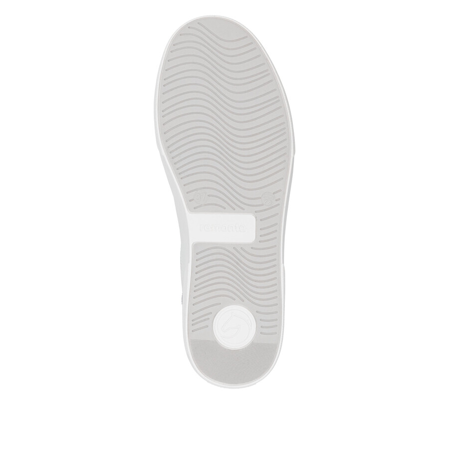 weiße damenschuhe mit reißverschluss remonte d2j01-80
