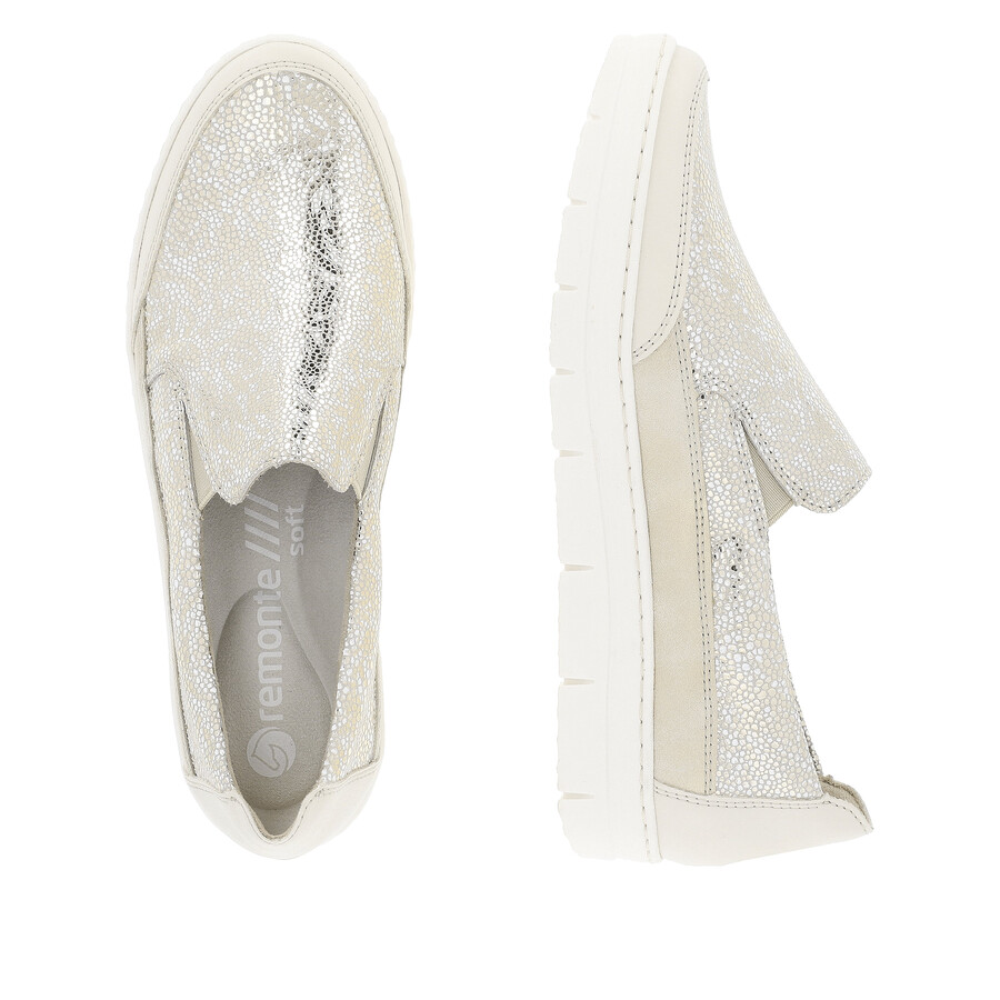 metallic-elastikschuhe für damen remonte d5829-90
