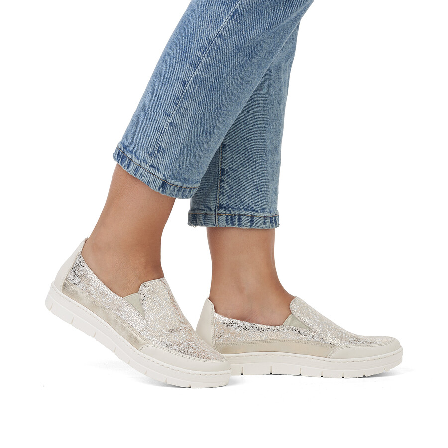 metallic-elastikschuhe für damen remonte d5829-90