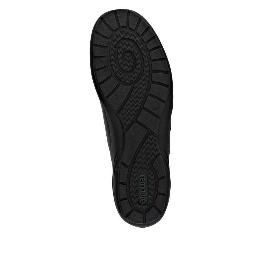 schwarze klettverschluss-schuhe für damen remonte r7600-00