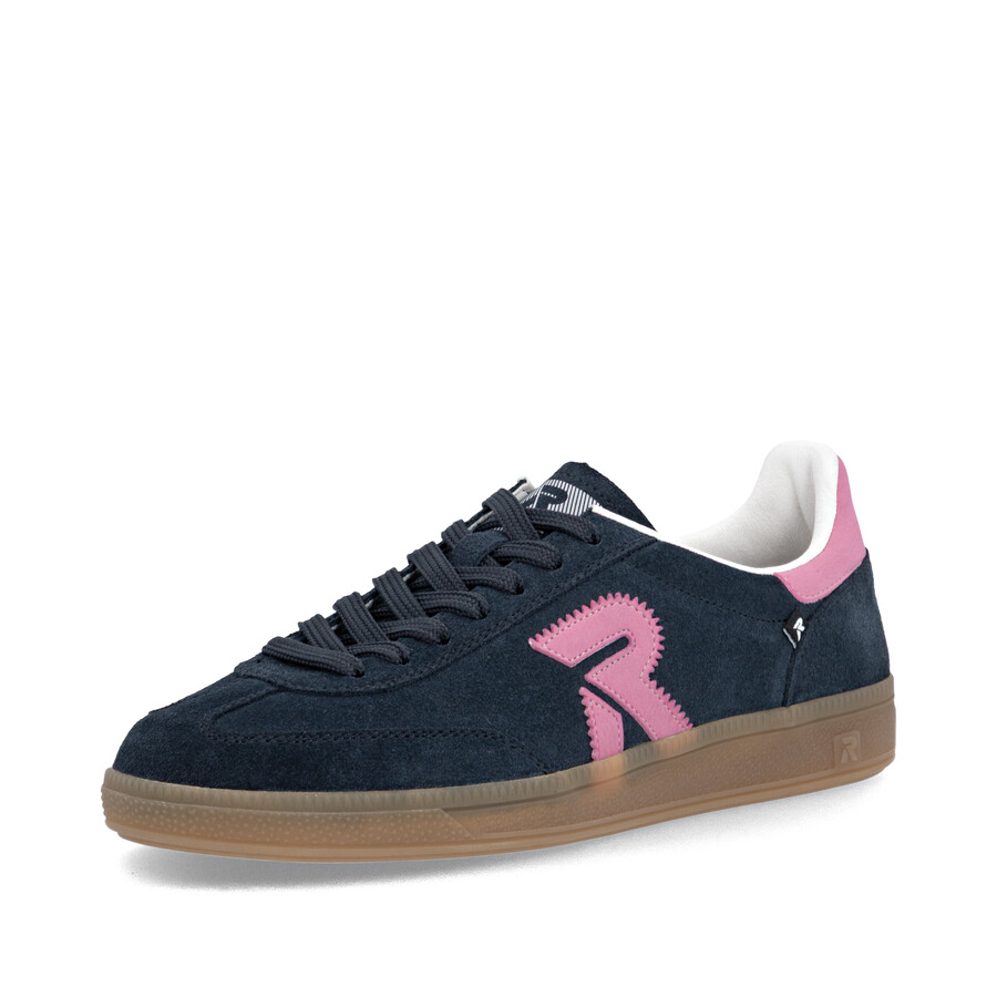 blaue sneaker für damen rieker sport w2200-15