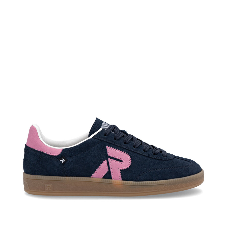 blaue sneaker für damen rieker sport w2200-15