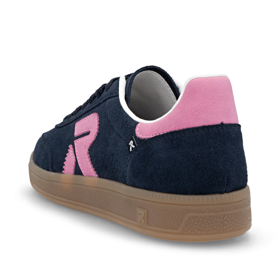 blaue sneaker für damen rieker sport w2200-15