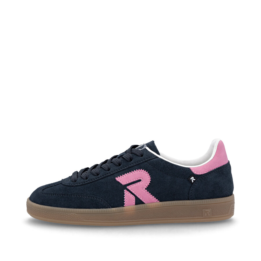 blaue sneaker für damen rieker sport w2200-15