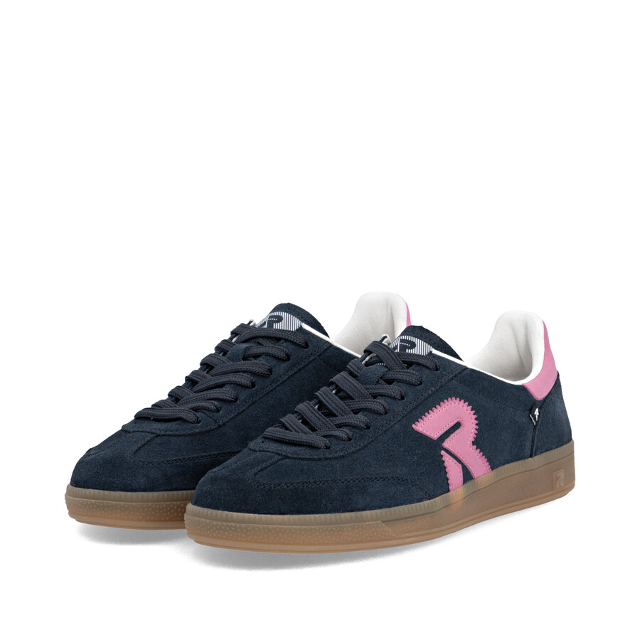 blaue sneaker für damen rieker sport w2200-15