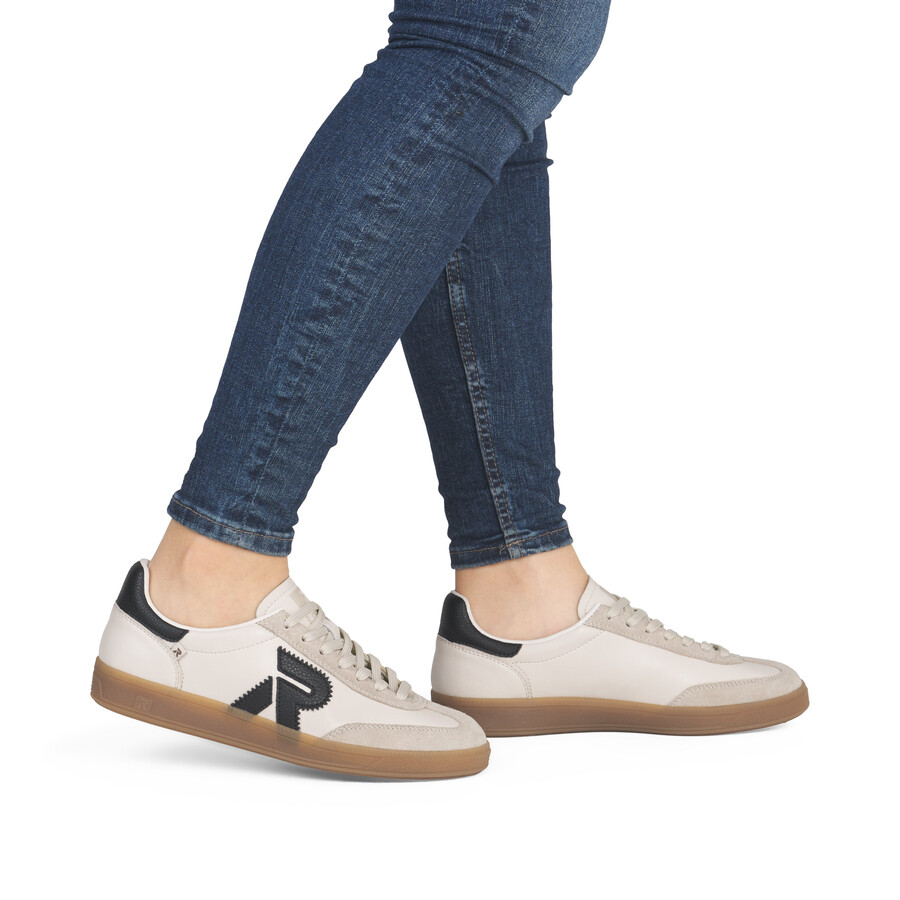 beige sneaker für damen rieker sport w2200-60
