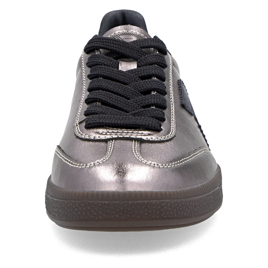 silberplatin-sneaker für damen rieker sport w2200-91