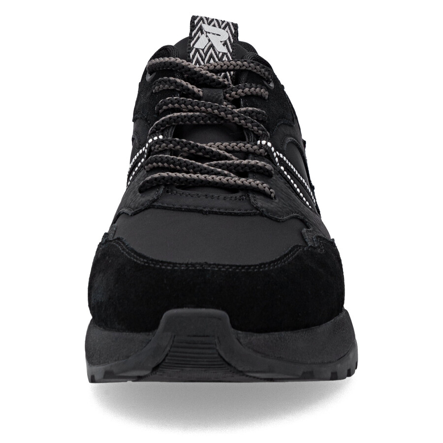 schwarze sneaker für damen rieker sport w2501-00