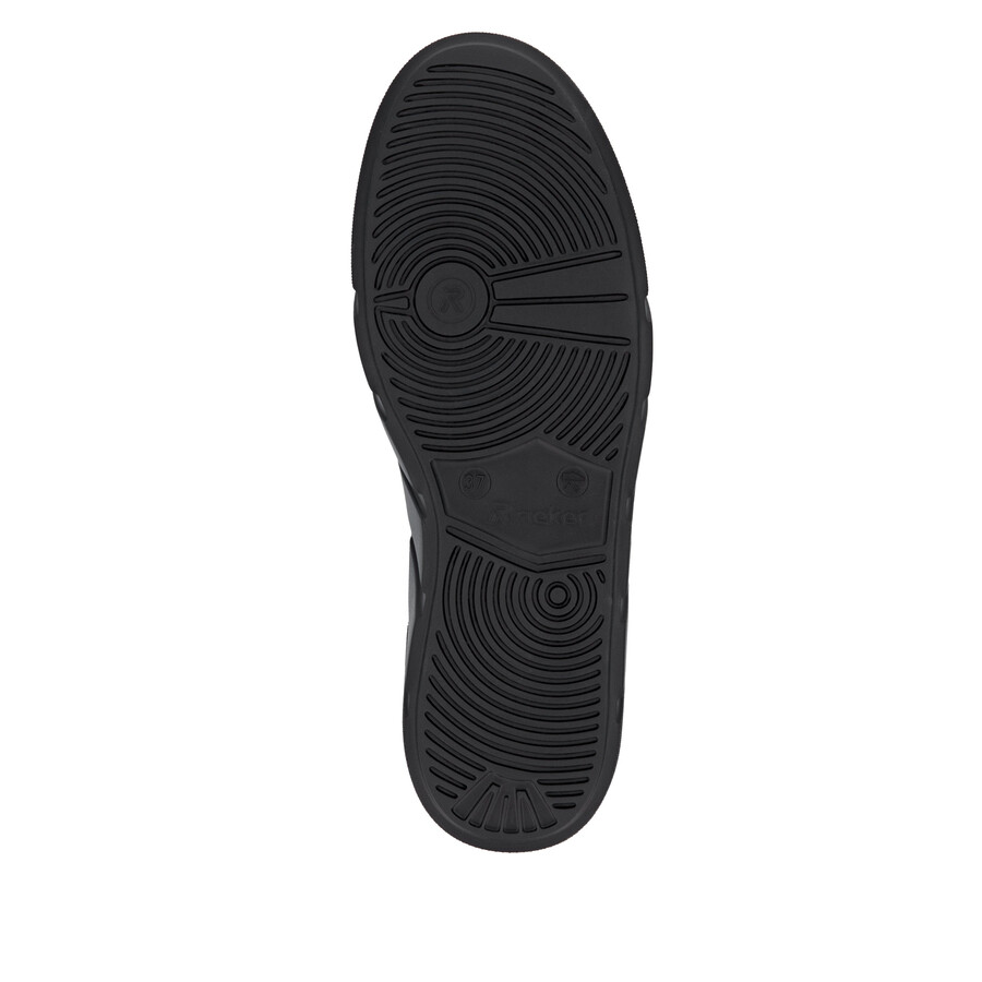 schwarze sneaker für damen rieker sport w2601-00