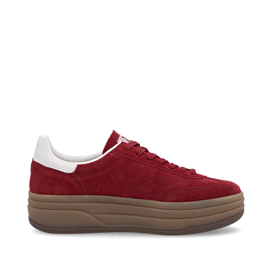 rote sneaker für damen rieker sport w3700-35