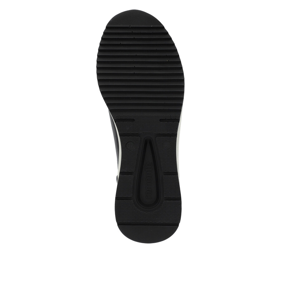 schwarze damenschuhe mit reißverschluss remonte d0t03-01