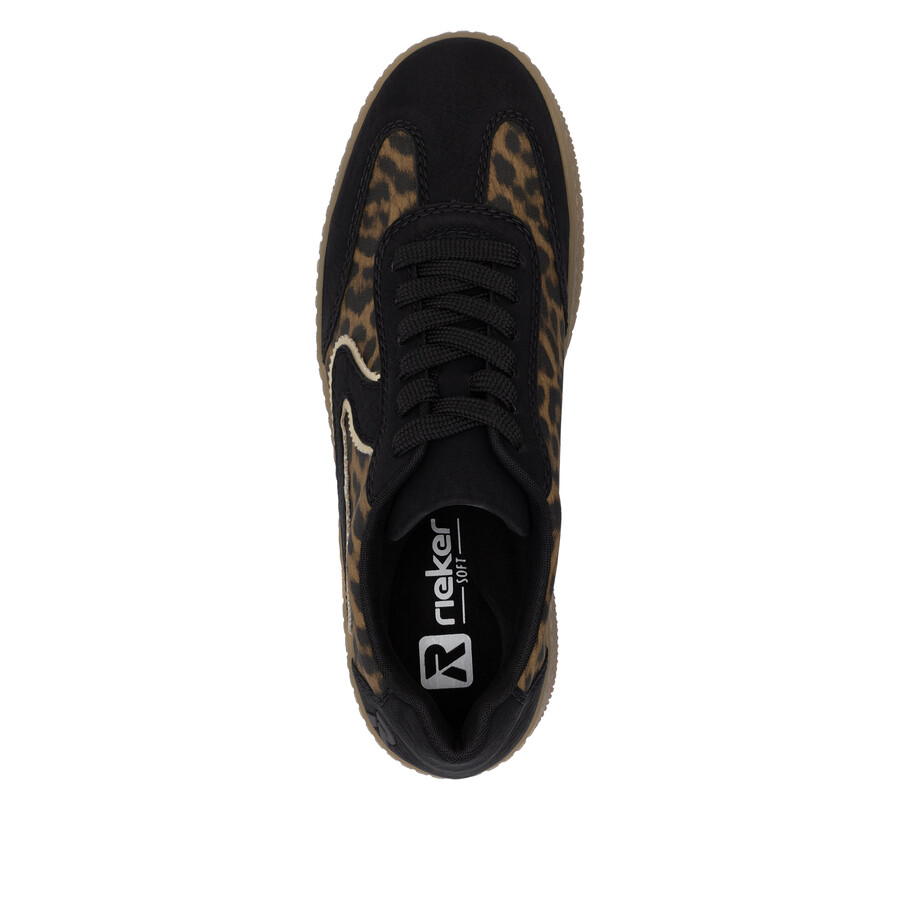 mehrlagige elastische damenschuhe rieker sport m5512-90