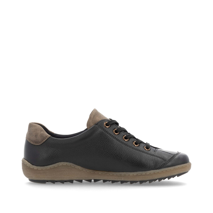 schwarze damenschuhe mit reißverschluss remonte r1402-08