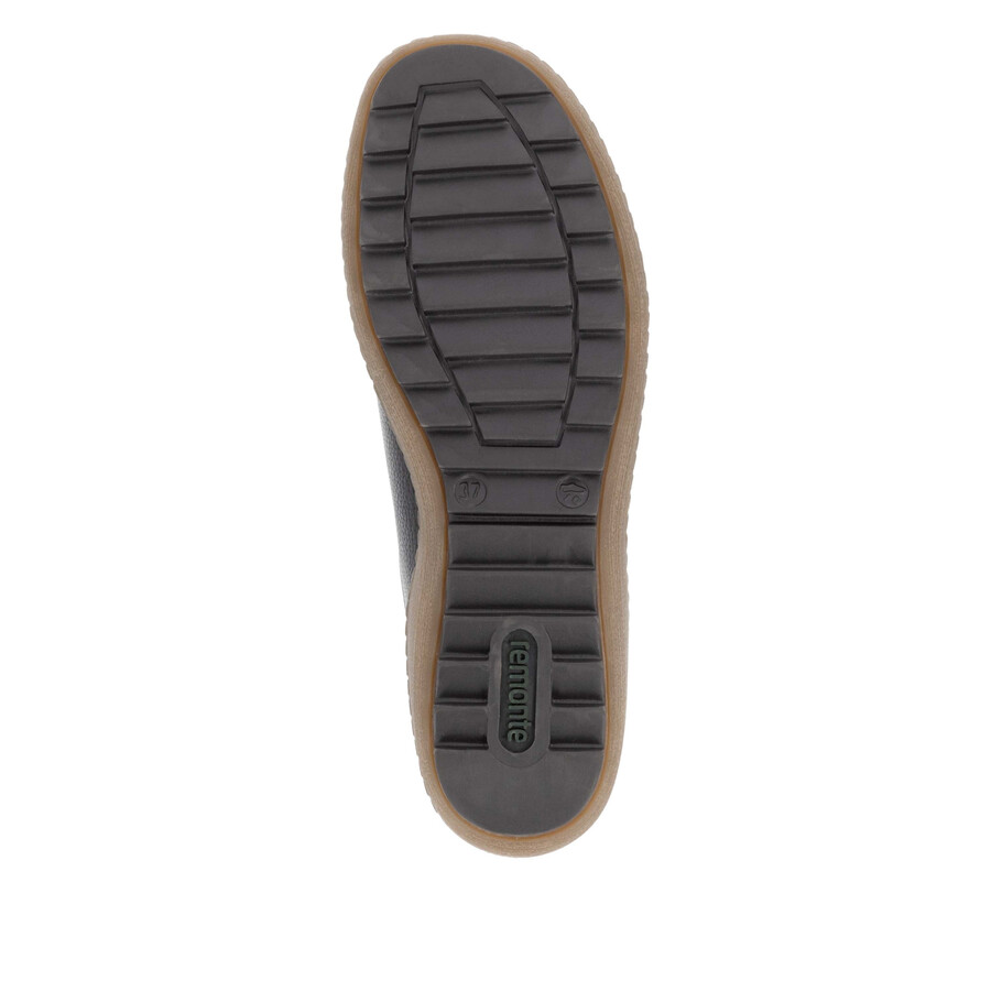 schwarze damenschuhe mit reißverschluss remonte r1402-08