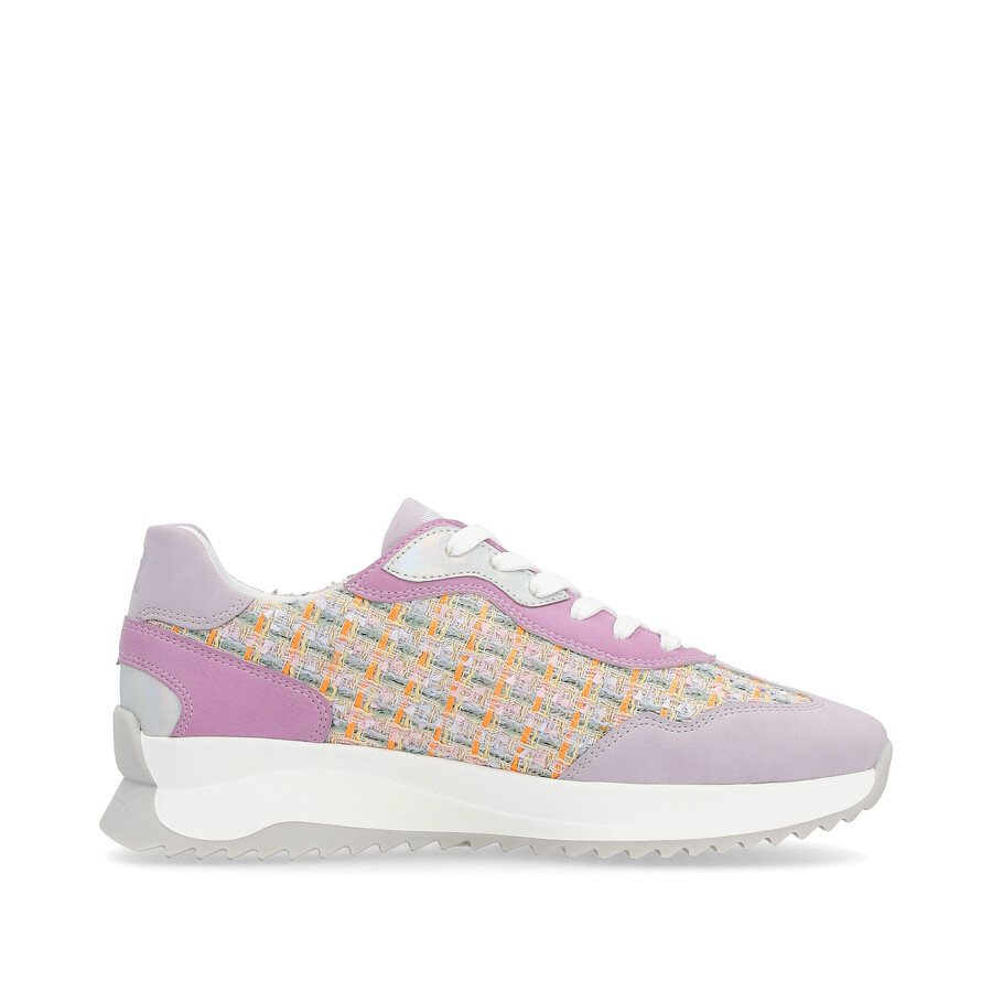 mehrfarbige schnürschuhe für damen rieker sport w1300-90