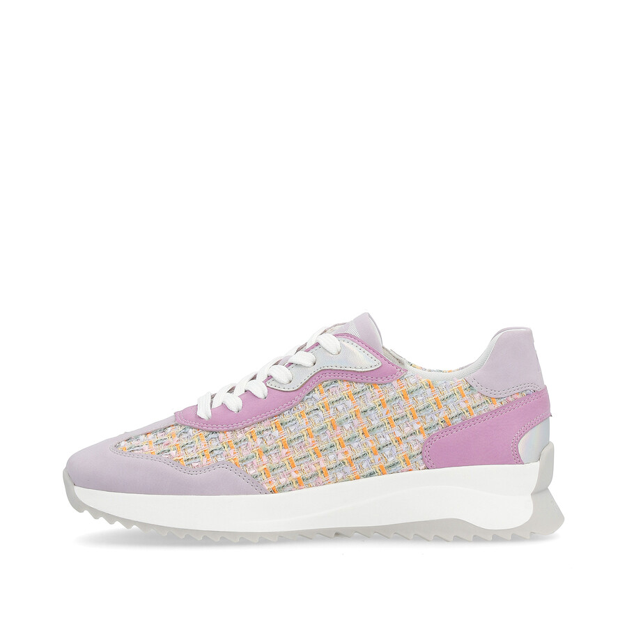 mehrfarbige schnürschuhe für damen rieker sport w1300-90