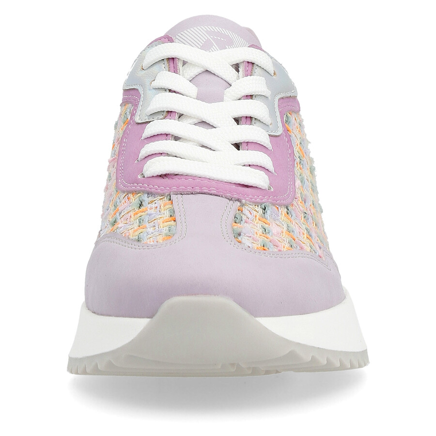 mehrfarbige schnürschuhe für damen rieker sport w1300-90