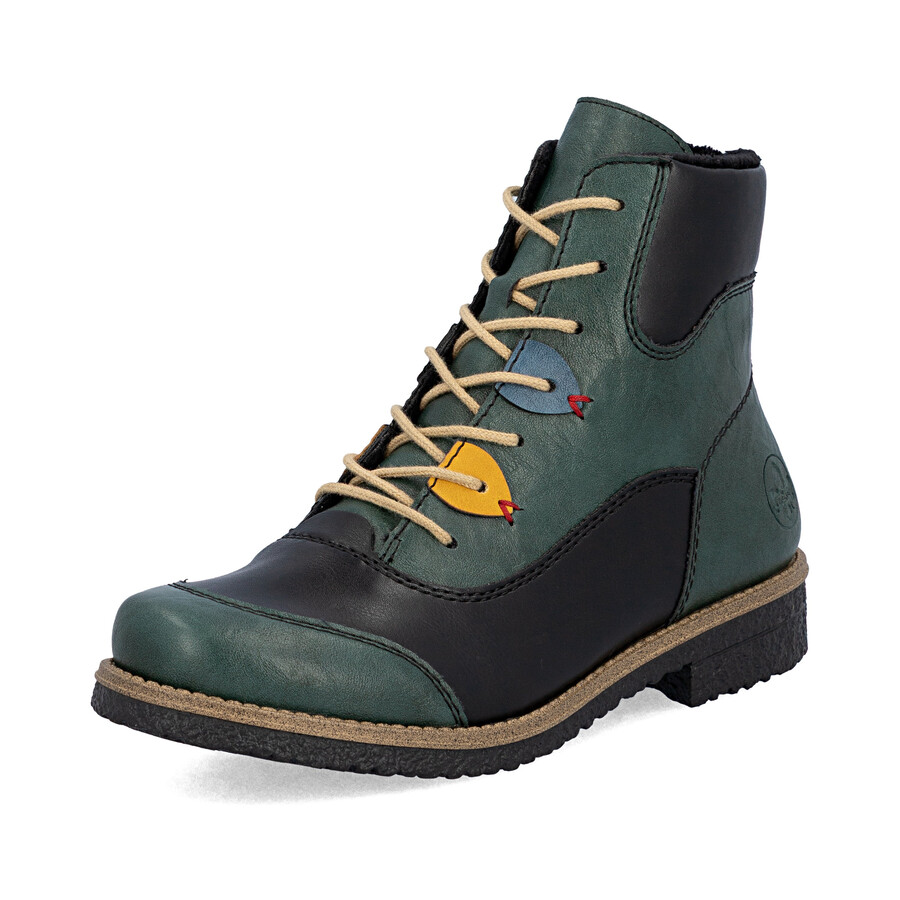 mehrreihige stiefel für damen rieker 73510-90