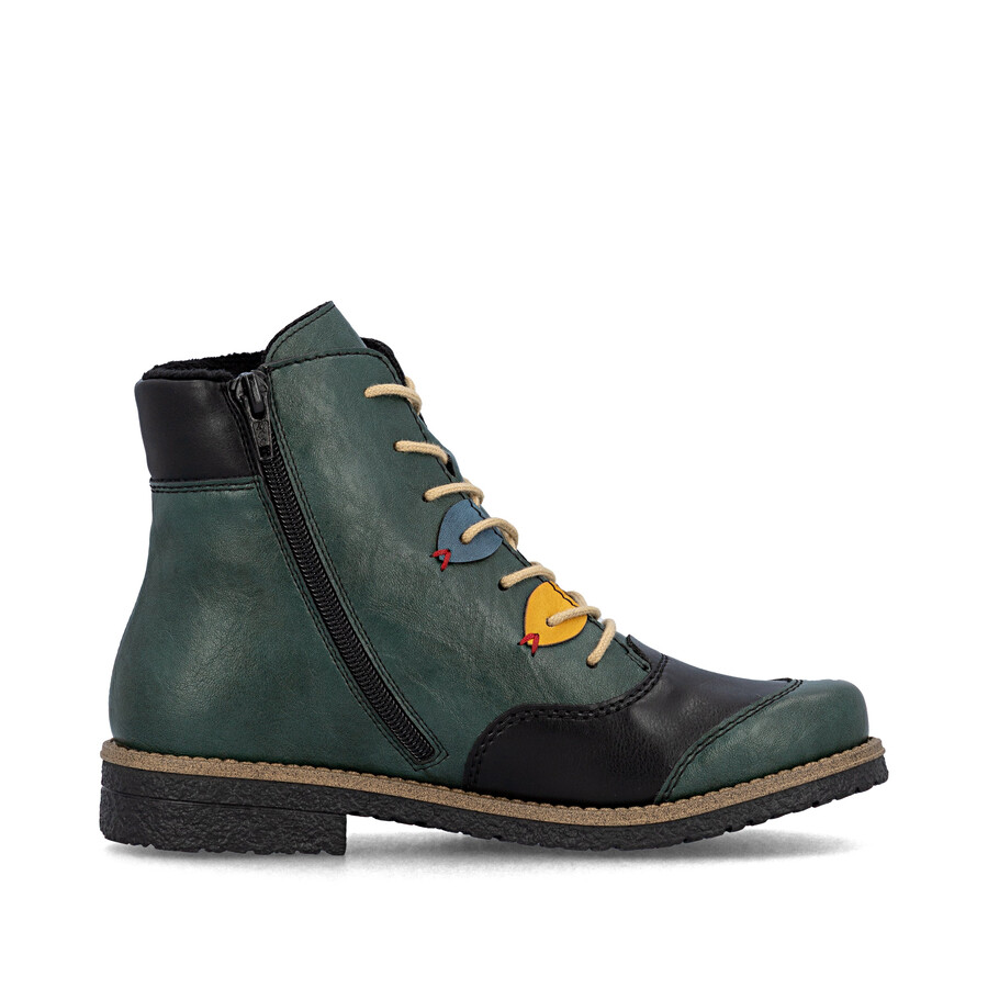 mehrreihige stiefel für damen rieker 73510-90