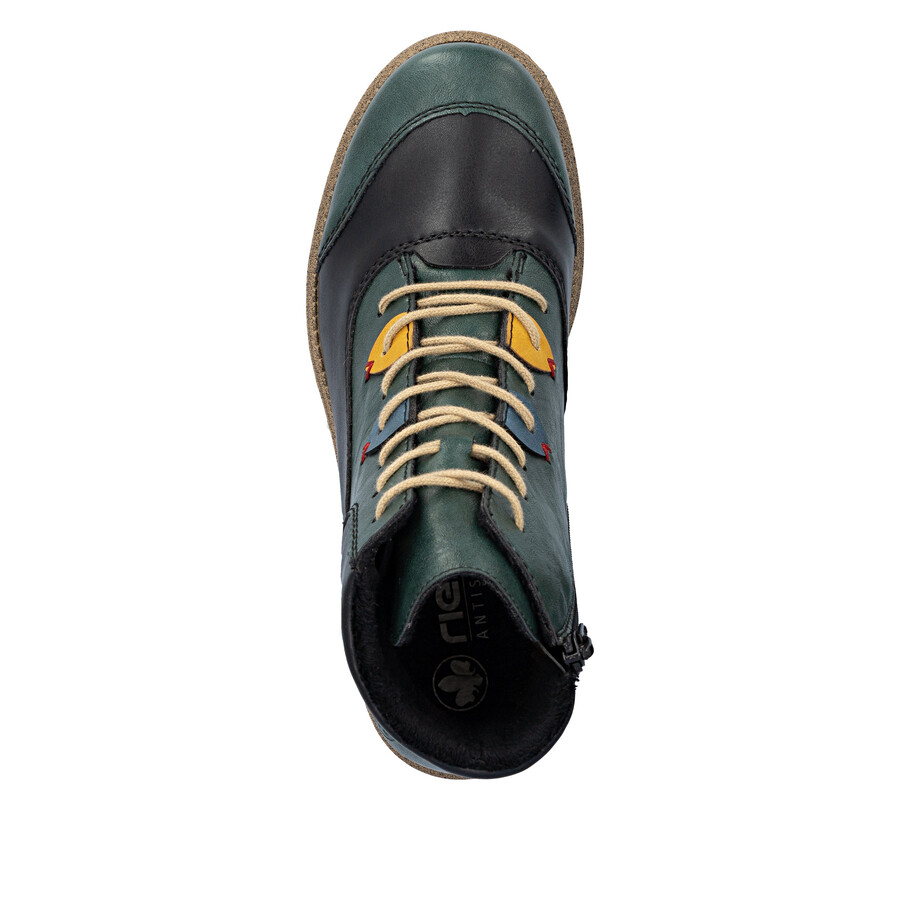 mehrreihige stiefel für damen rieker 73510-90