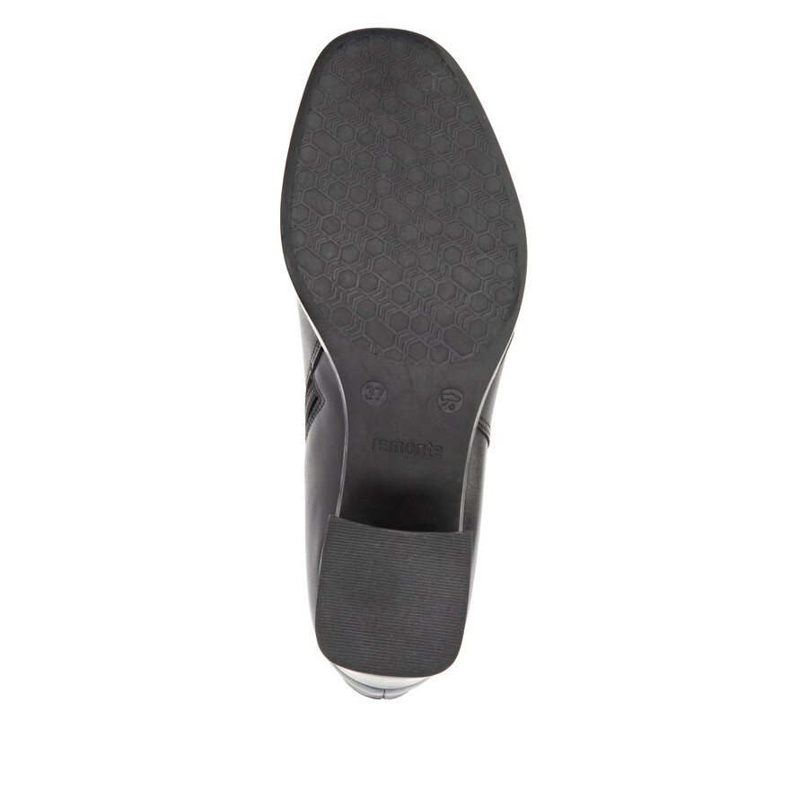 schwarze damenstiefel mit reißverschluss remonte d0v80-00
