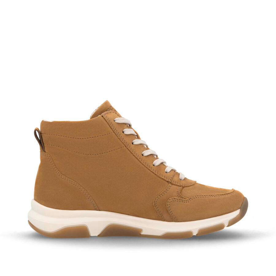 braune damen-stiefel mit reißverschluss remonte d1s71-22