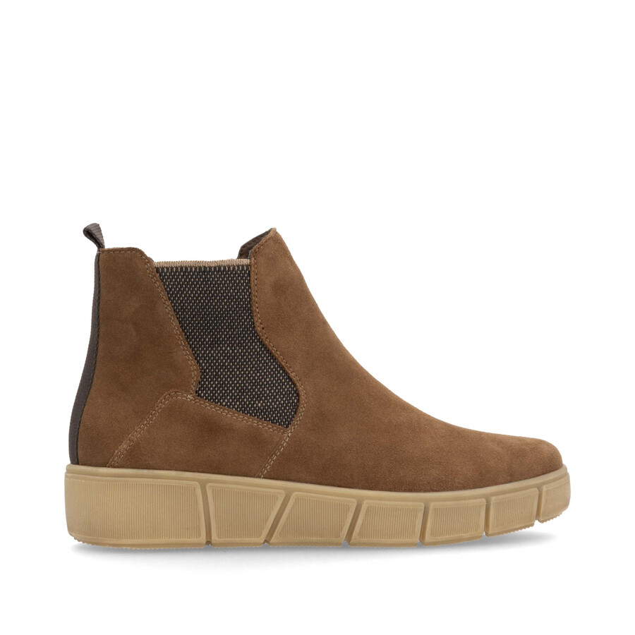 braune damen-stiefel mit reißverschluss remonte d1t71-24