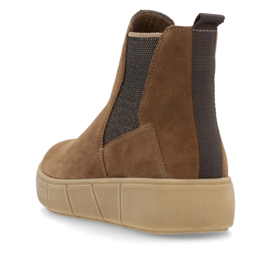 braune damen-stiefel mit reißverschluss remonte d1t71-24
