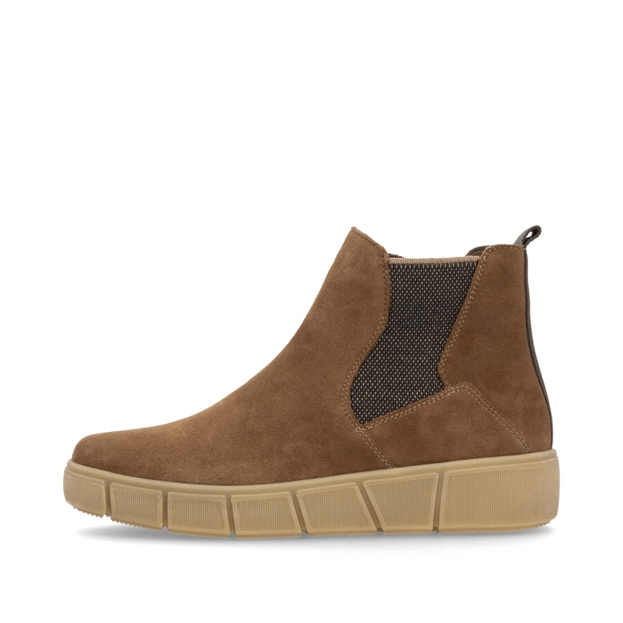 braune damen-stiefel mit reißverschluss remonte d1t71-24