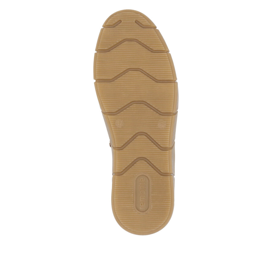 braune damen-stiefel mit reißverschluss remonte d1t71-24