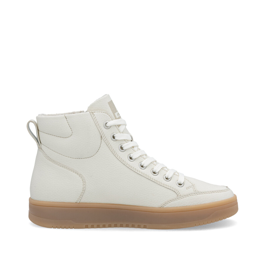 weiße damen-stiefeletten mit reißverschluss rieker sport w1971-80
