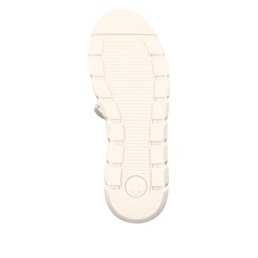 beige damen-stiefeletten mit reißverschluss rieker y3503-62