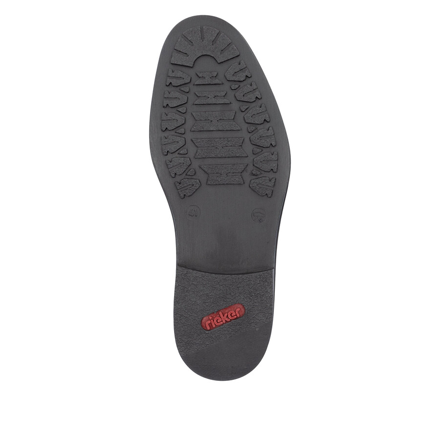 braune elastische herrenschuhe rieker 17620-24