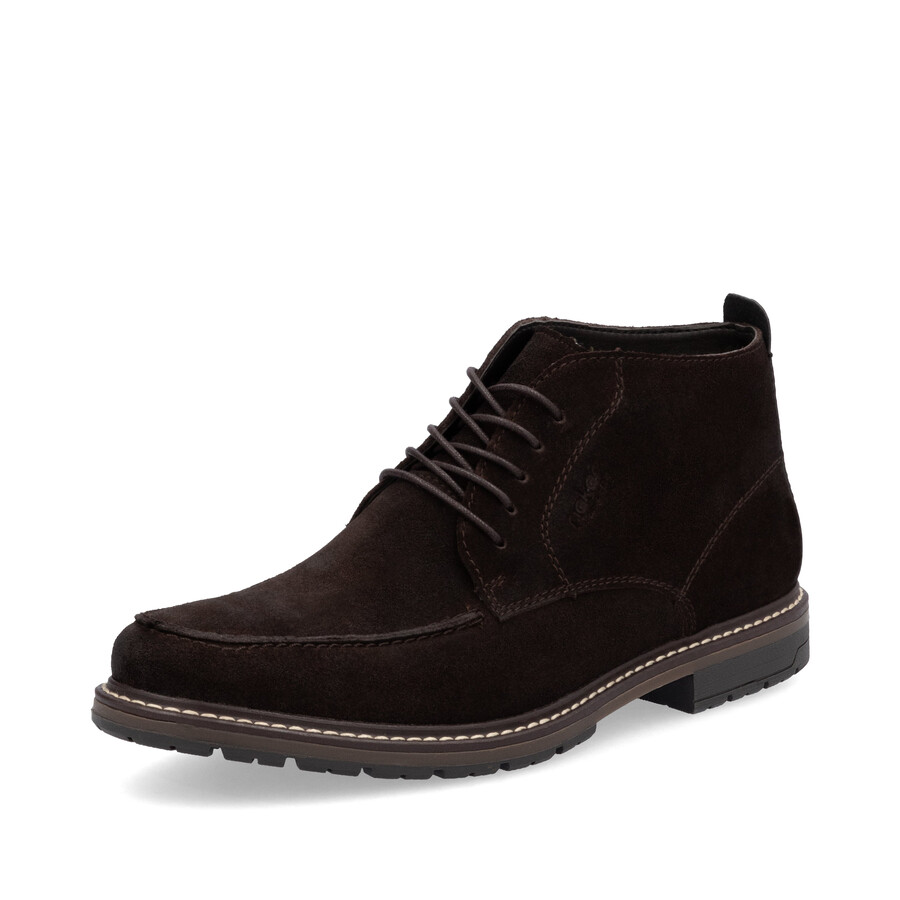 braune elastische herrenstiefel rieker 13700-25
