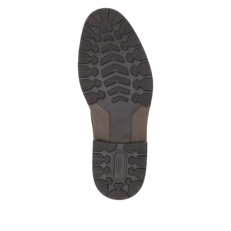 braune elastische herrenstiefel rieker 13700-25