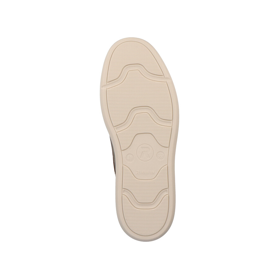 graue schnürschuhe für herren rieker sport u0601-42